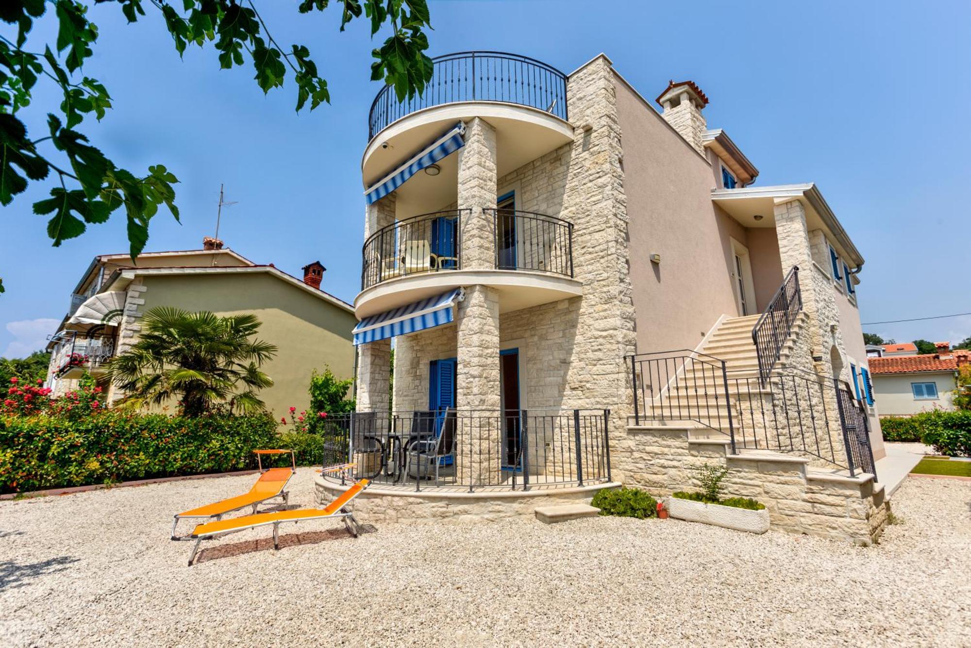 Apartment In Villa Moletto Seaside & Relax - 4 Guests Ловречица Экстерьер фото